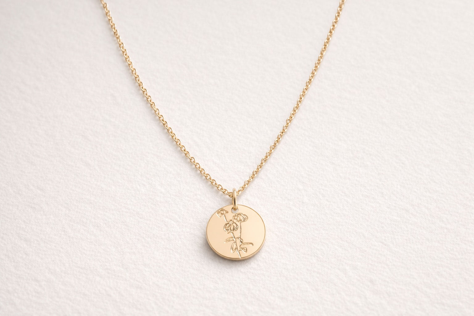 Wild Daisy Pendant Necklace