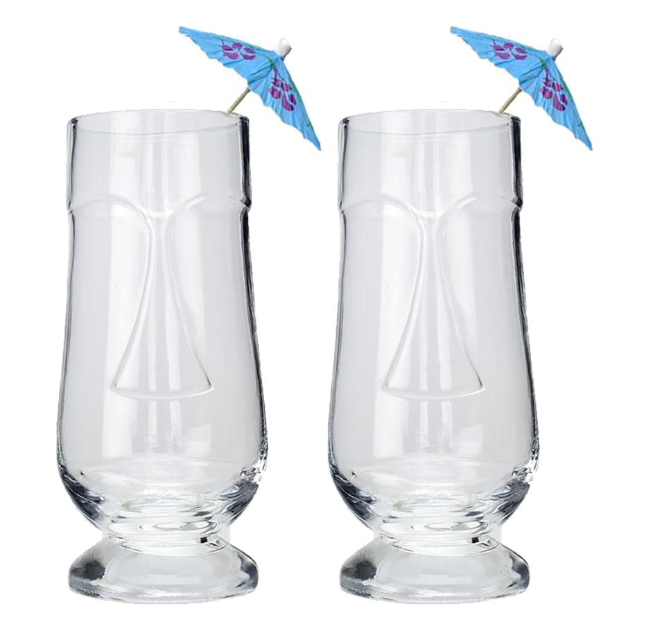 Premium 20 oz Tiki Glass ~ Set of 2 ~-Gifts-Prince of Scots-Prince of Scots