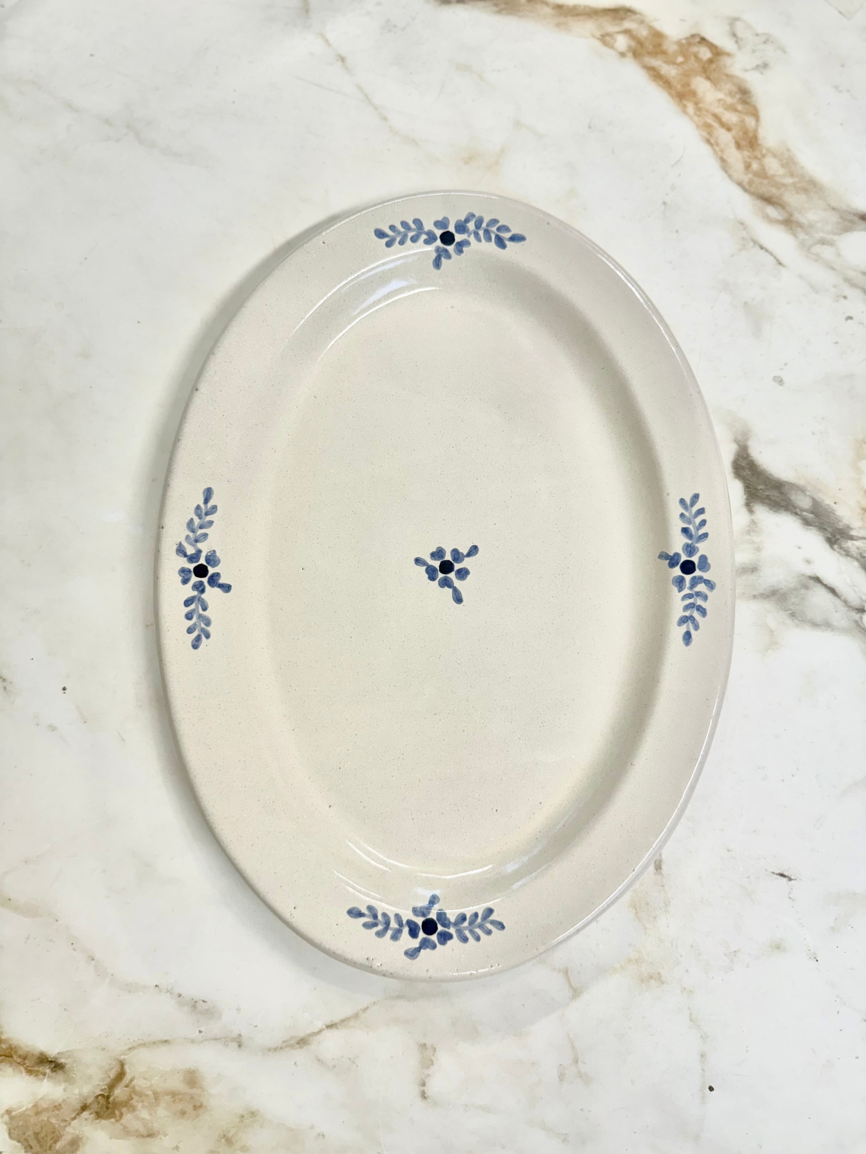 Hand-painted Margot Serving Plate