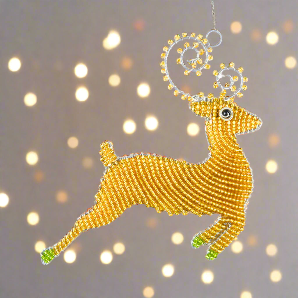 Reindeer Ornament (Set of 3)