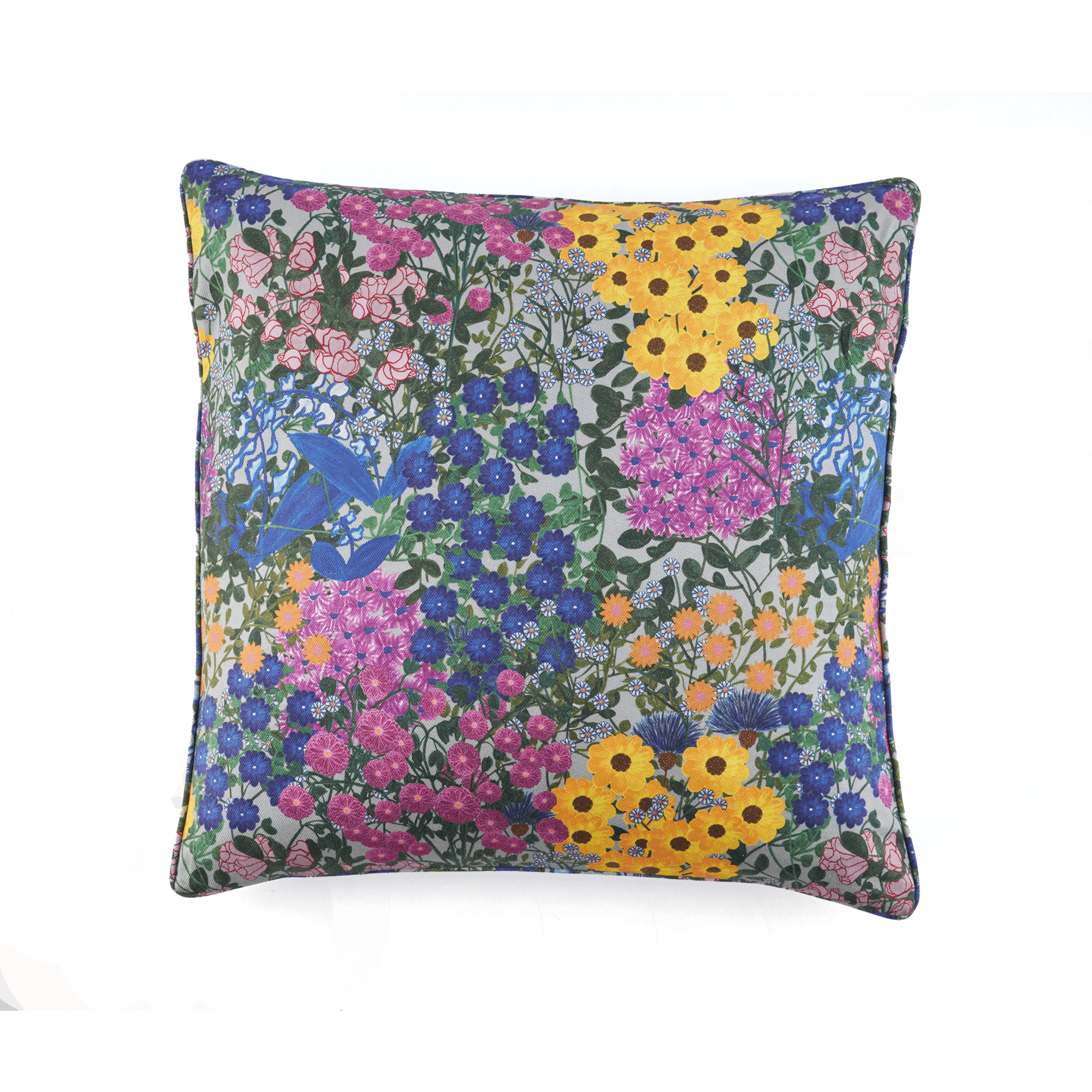 Square Pillow Cover Pré Fleuri - Thumbnail 3