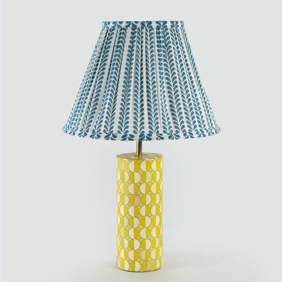 Flourish Handblocked Lampshade
