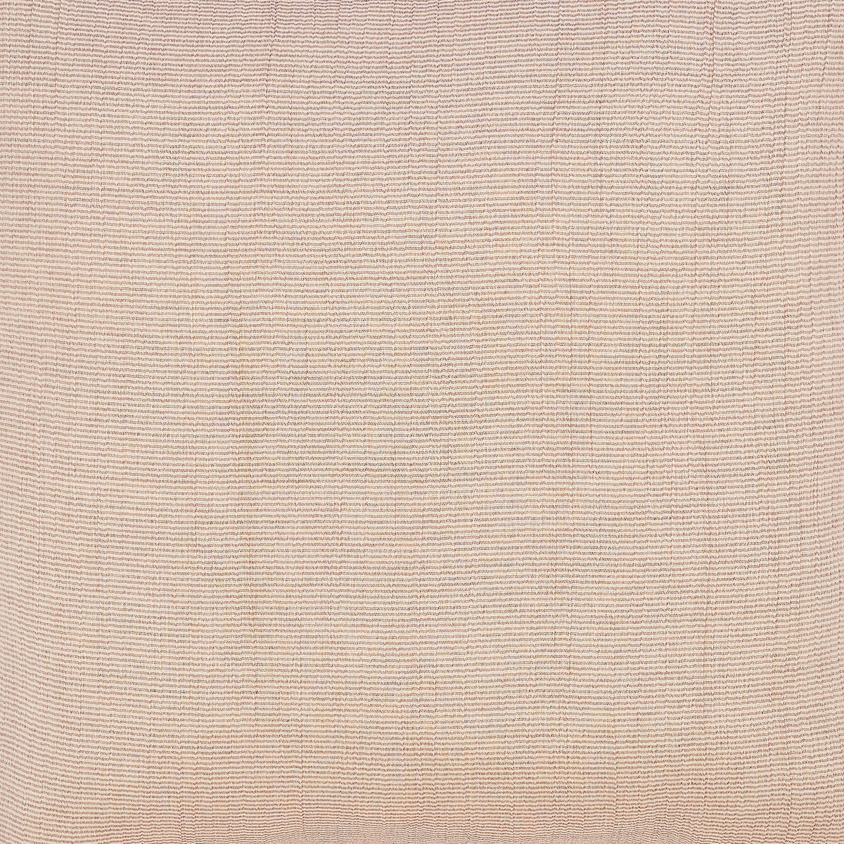 BT-112-9496_6|Close-up view of soft, light brown woven blanket fabric, showcasing a subtle striped texture for comfortable home use.