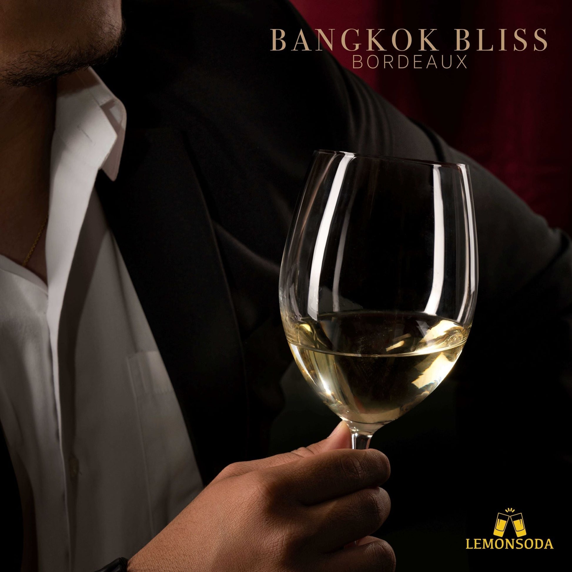 LEMONSODA Bangkok Bliss Bordeaux Wine Glasses - (745 mL / 26 fl. oz.) - Lemonsoda