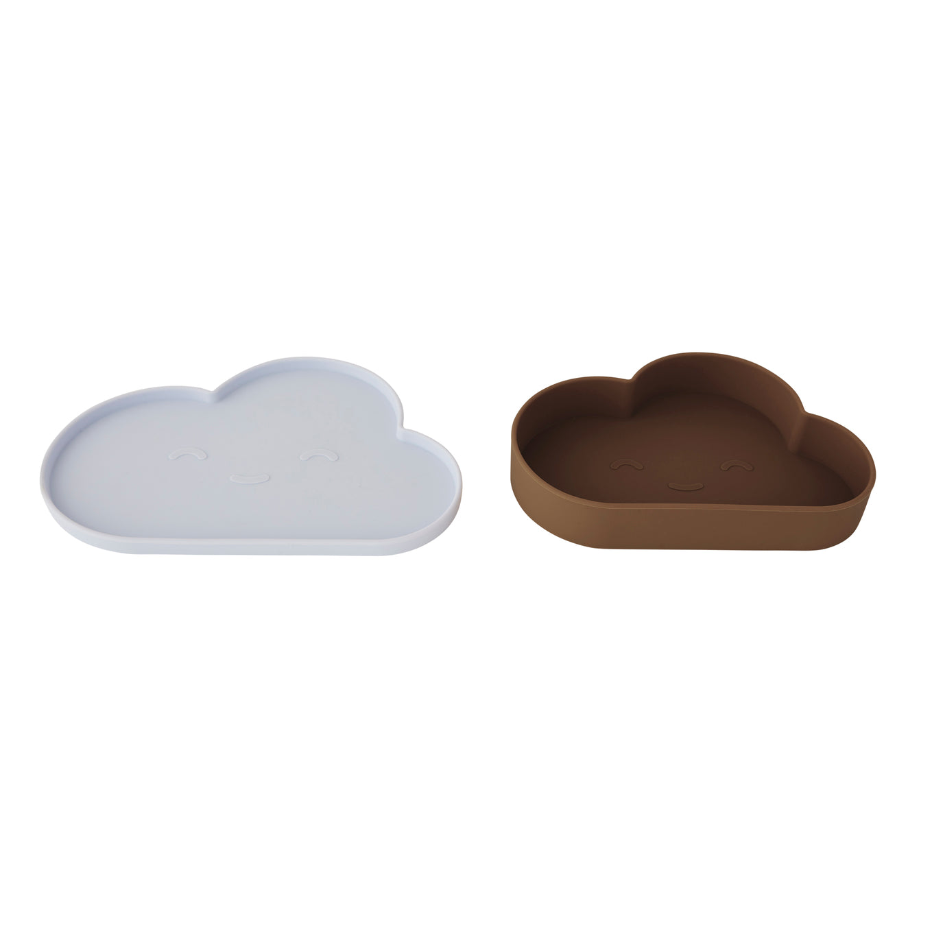 Chloe Cloud Plate Bowl Ice Blue Choko By Oyoy M107181 1