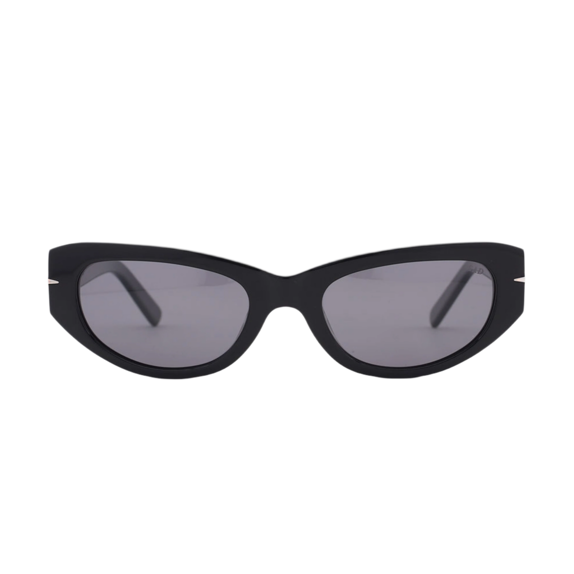 Sad eyewear bleach gloss black dark lens polarized 