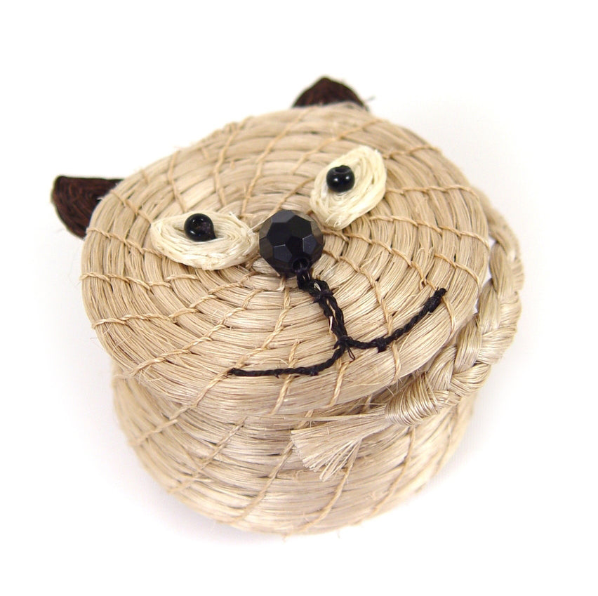 Cool Cat Lidded Basket - Image 2