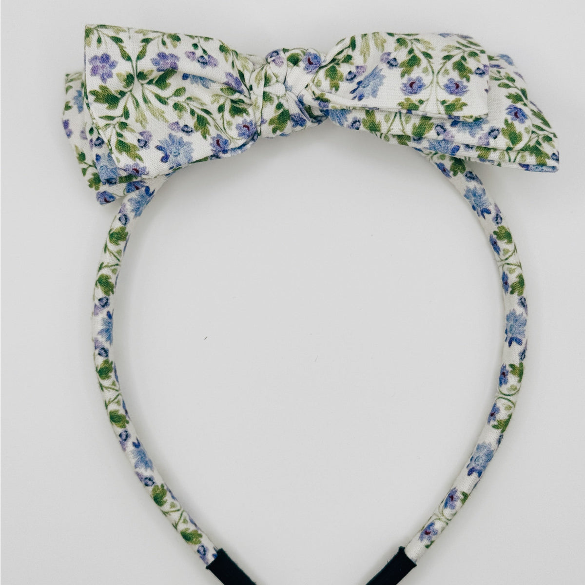 Three Little Bows Headband- Lobelias