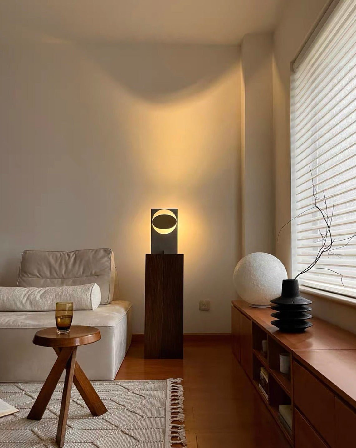 Sunset Table Lamp - Modern Metal Desk Lamp for Living Room & Bedroom - Night Lights & Ambient Lighting - Sunset Table Lamp - Platium - Inspecial Home
