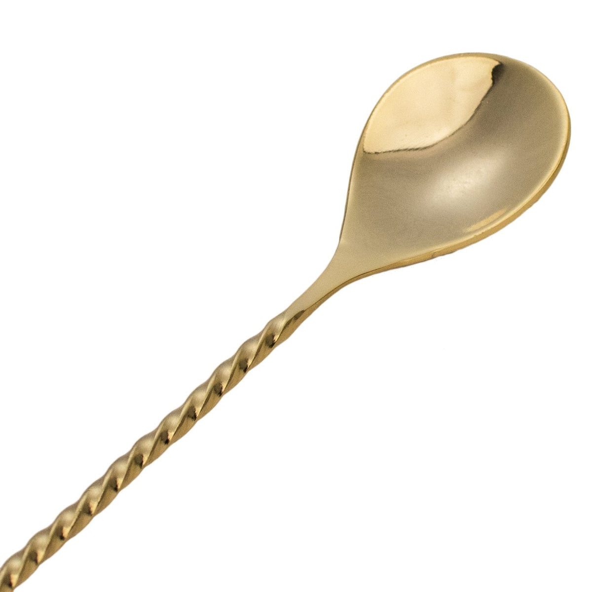 Prince of Scots Bar Spoon with Muddler (24K Gold-Plate)-Barware-Prince of Scots-00810032751456, BarSpoonMuddler24KG-Prince of Scots