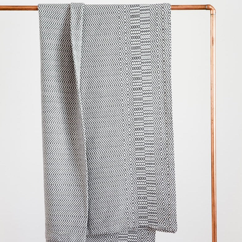 Bakuba Cotton Throw Blanket