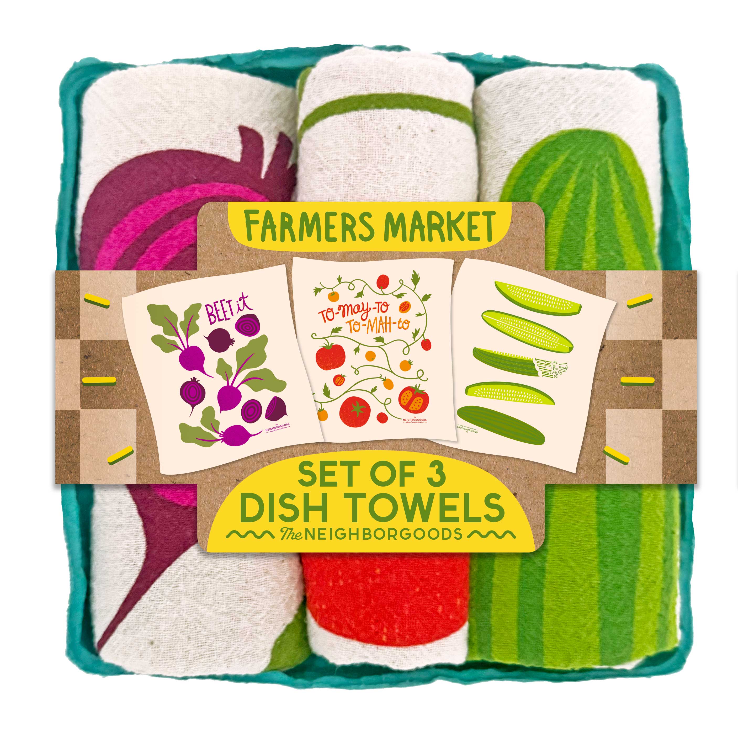 Farmers Market - Dish Towel Set