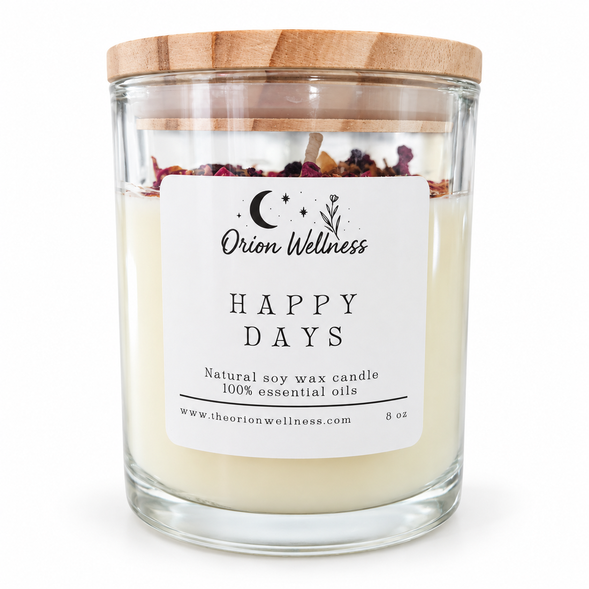Happy Days Candle + Calm Duo component 1