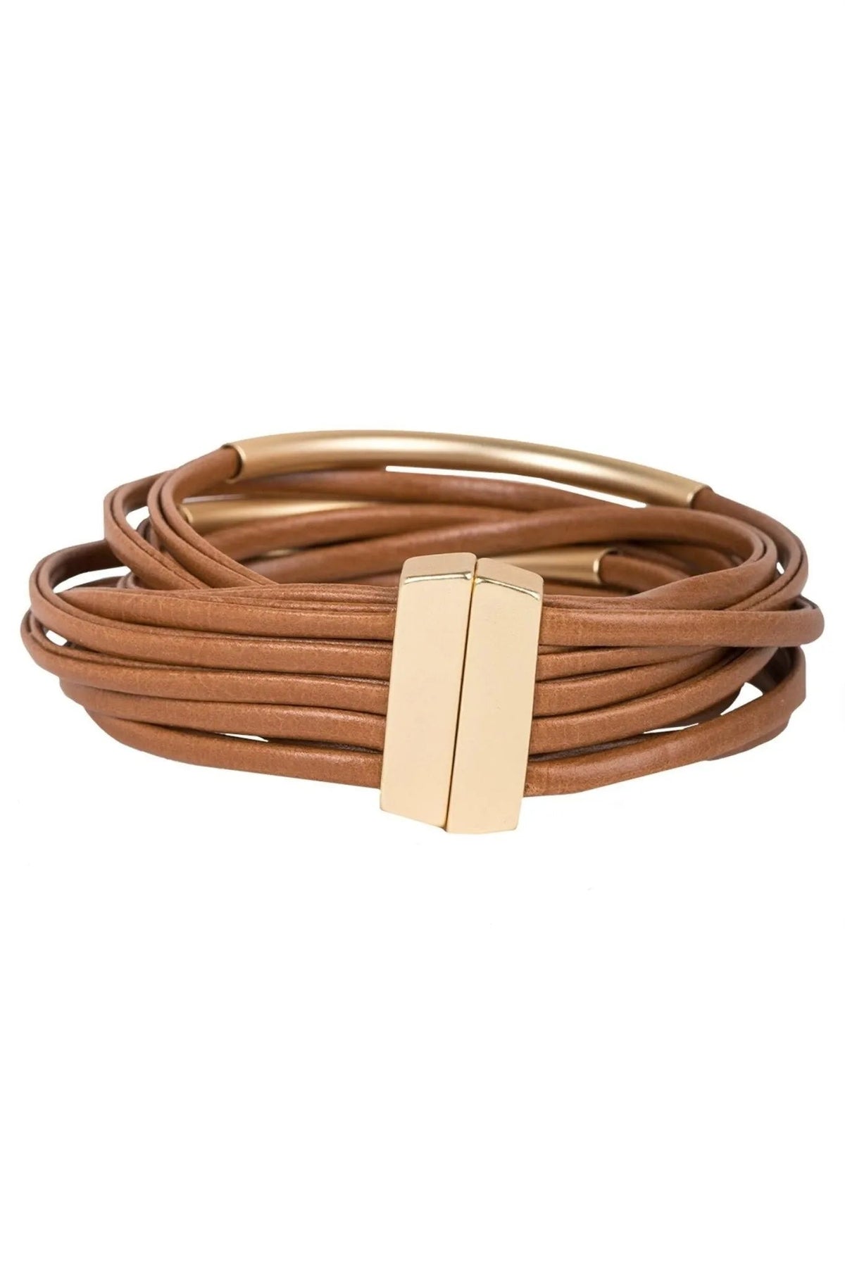 On The Rail Leather Bracelet Peru
