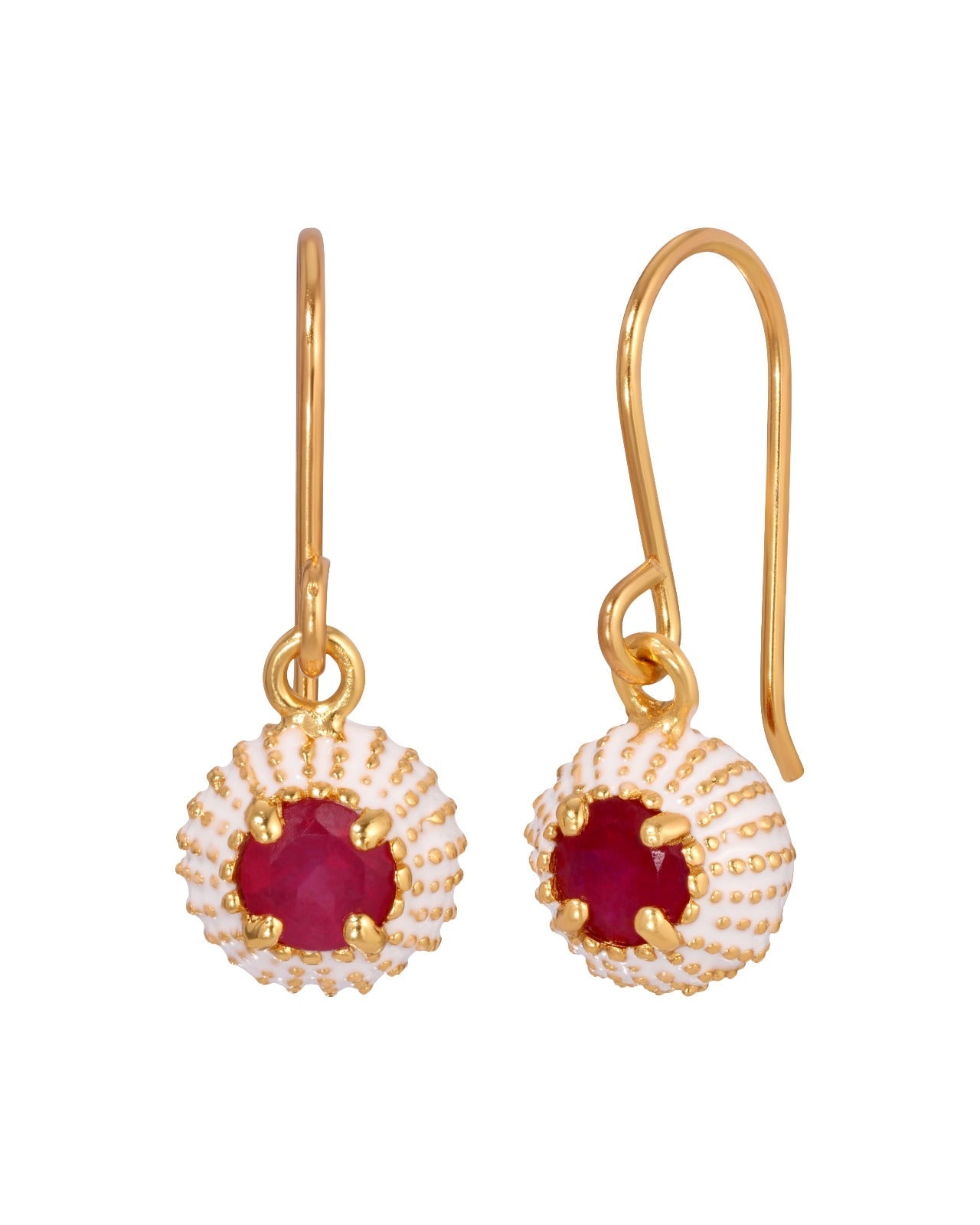 Private Eden Pom 18K Gold Vermeil Earrings
