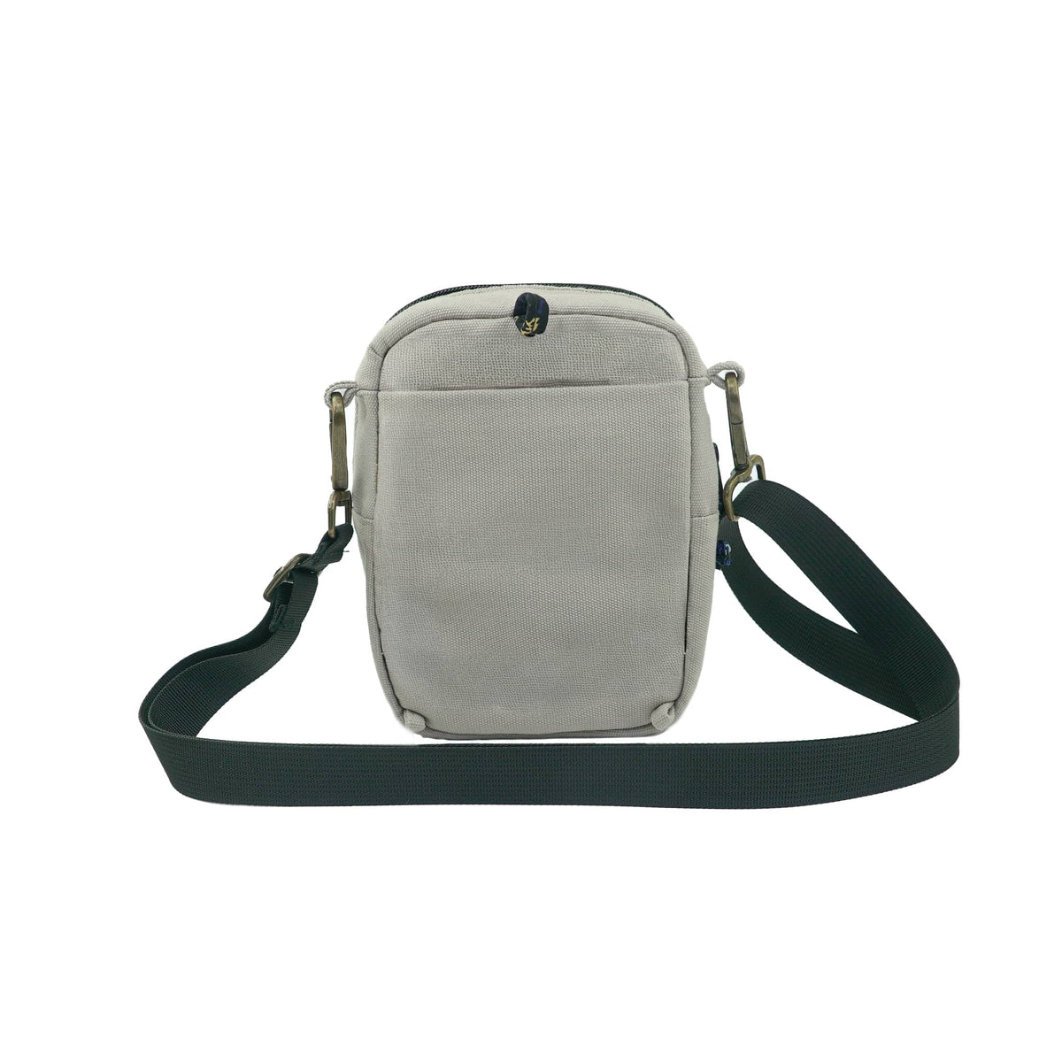 Rozi Canvas Crossbody Bag 1L | Mini Shoulder Bag #color_sand-white