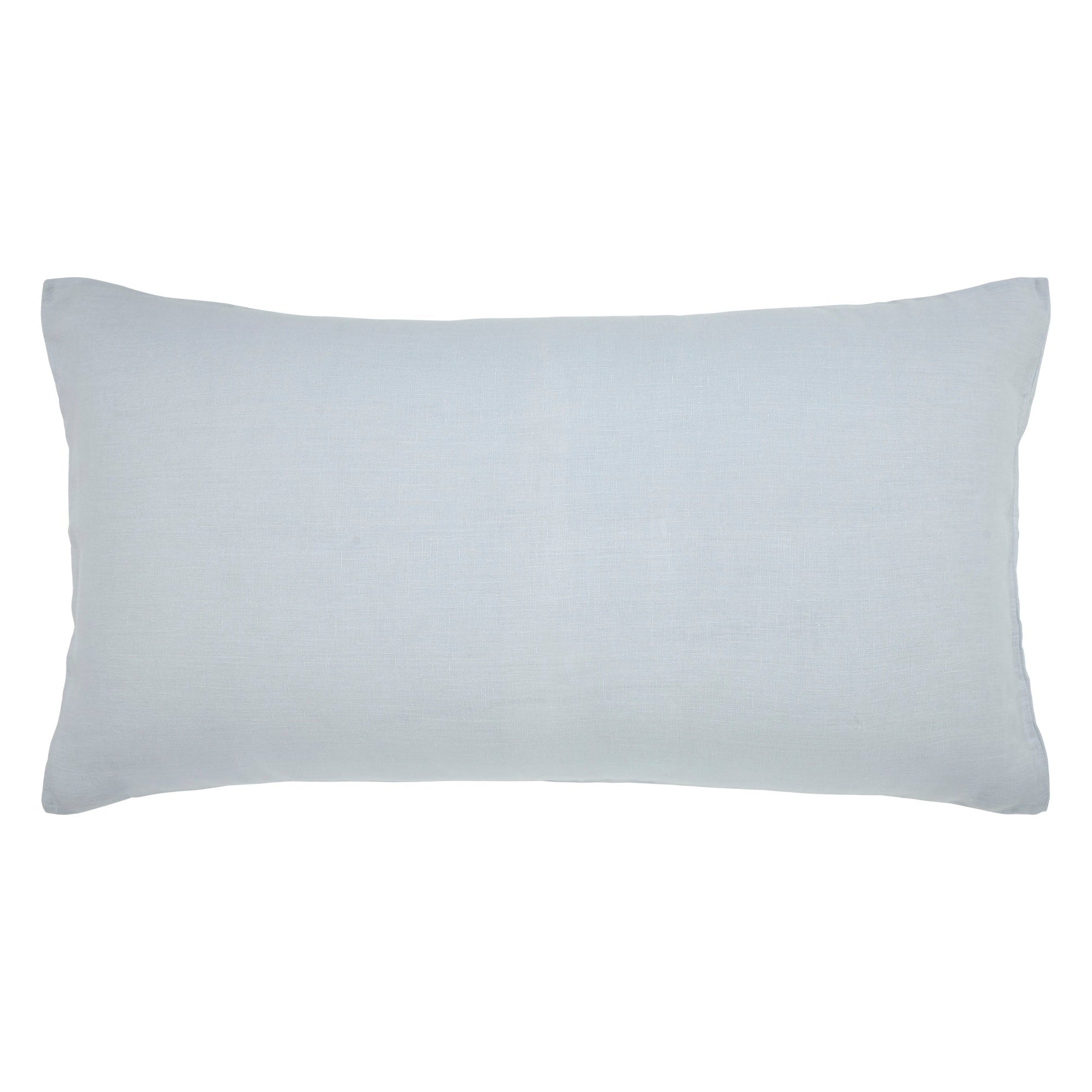 KS-042-2036_1|Serene light blue duvet cover with a smooth, crisp texture, offering a fresh and calming addition to your bedroom decor.