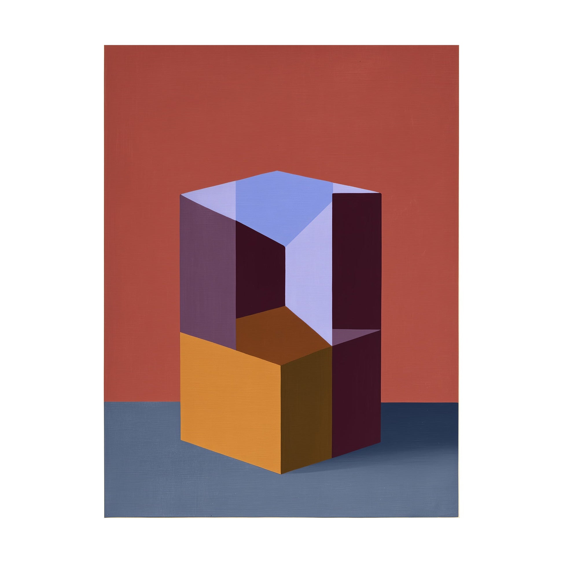 Form and Structure No. 07 — Geometric Abstract Art Print