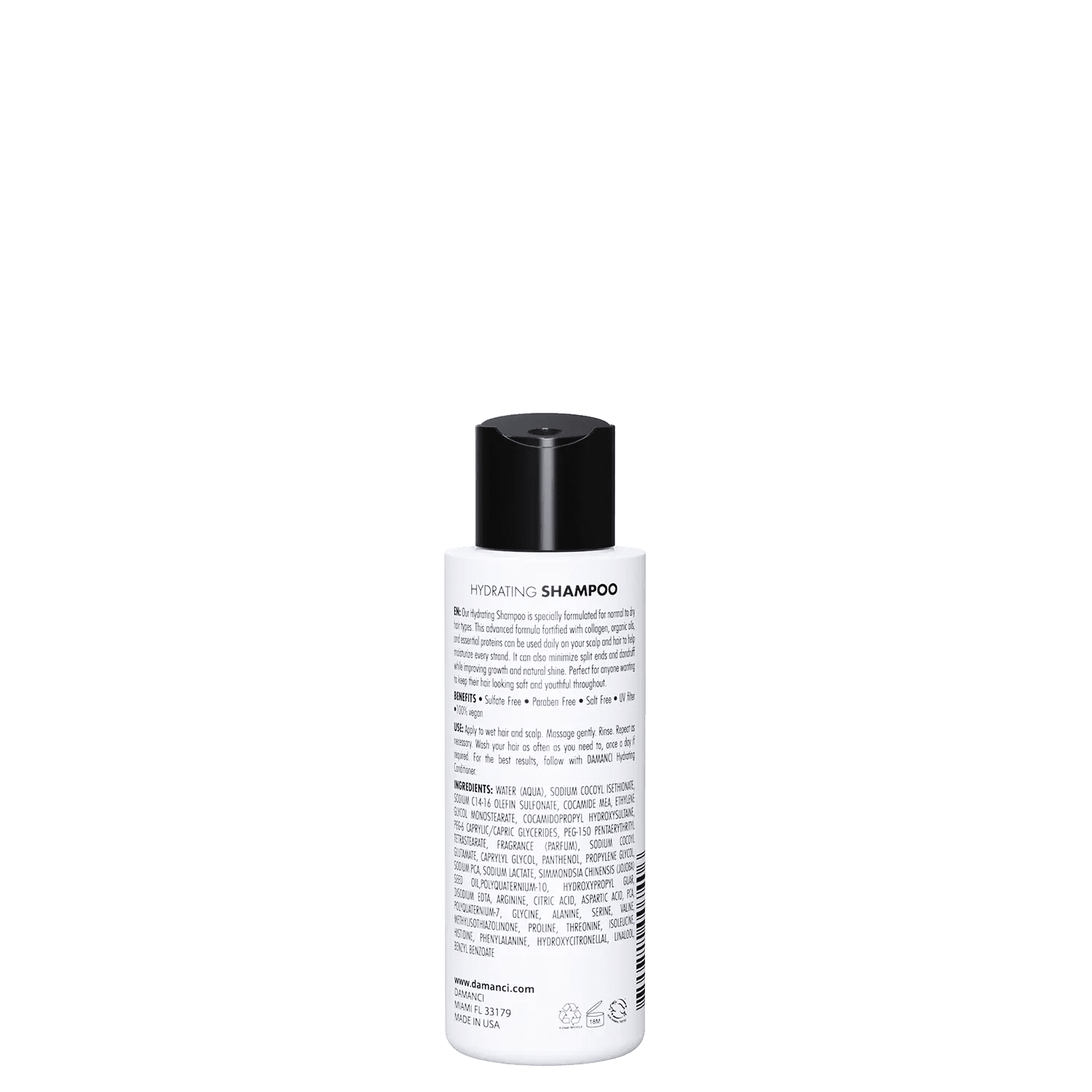 Hydrating Shampoo - DAMANCI® Better hair, better you!