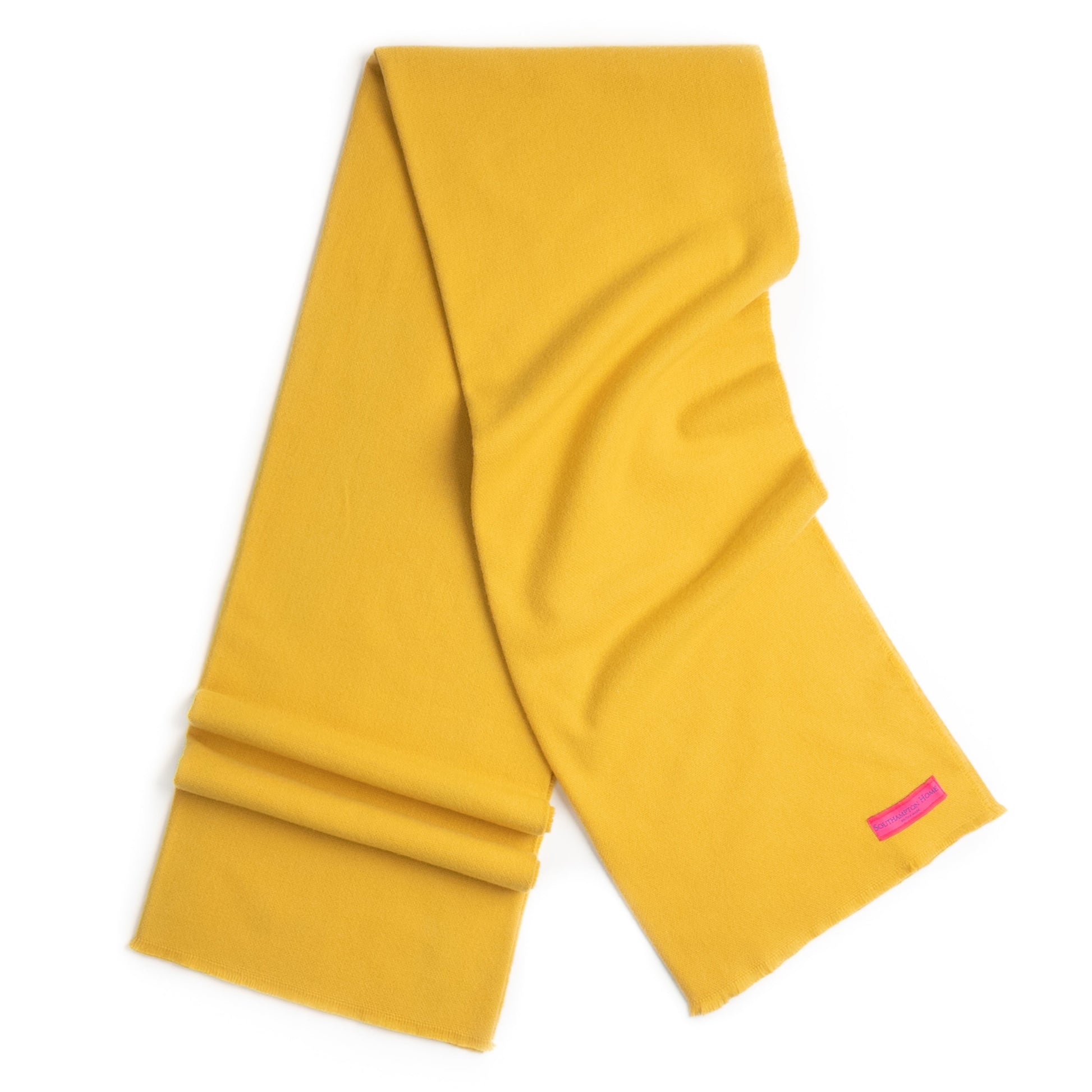 Luxury Cashmere Throw ~ Canary ~-Blankets-[bar code]-Prince of Scots