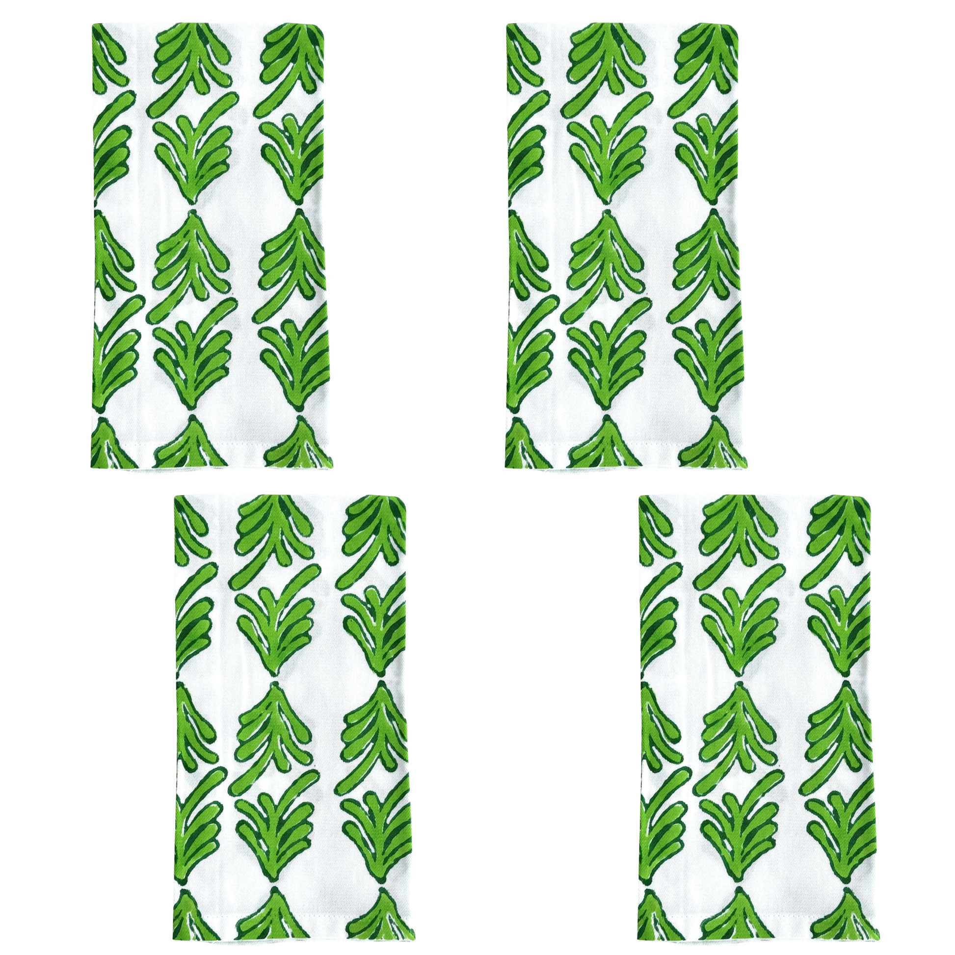 Organic Napkins (set of 4) - Palmetto, Vine & Evergreen - The Mended Company