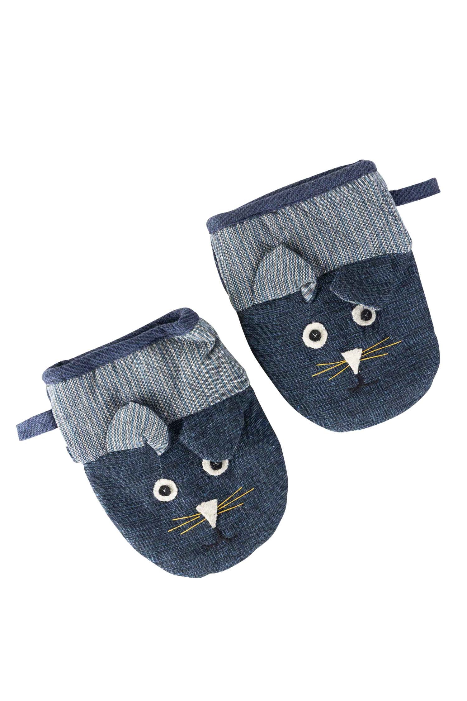 Little Kitty Oven Mitts - Ten Thousand Villages