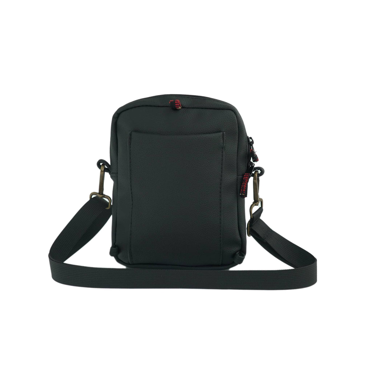 Rozi Vegan Leather Crossbody Bag 2L #color_pebble-black