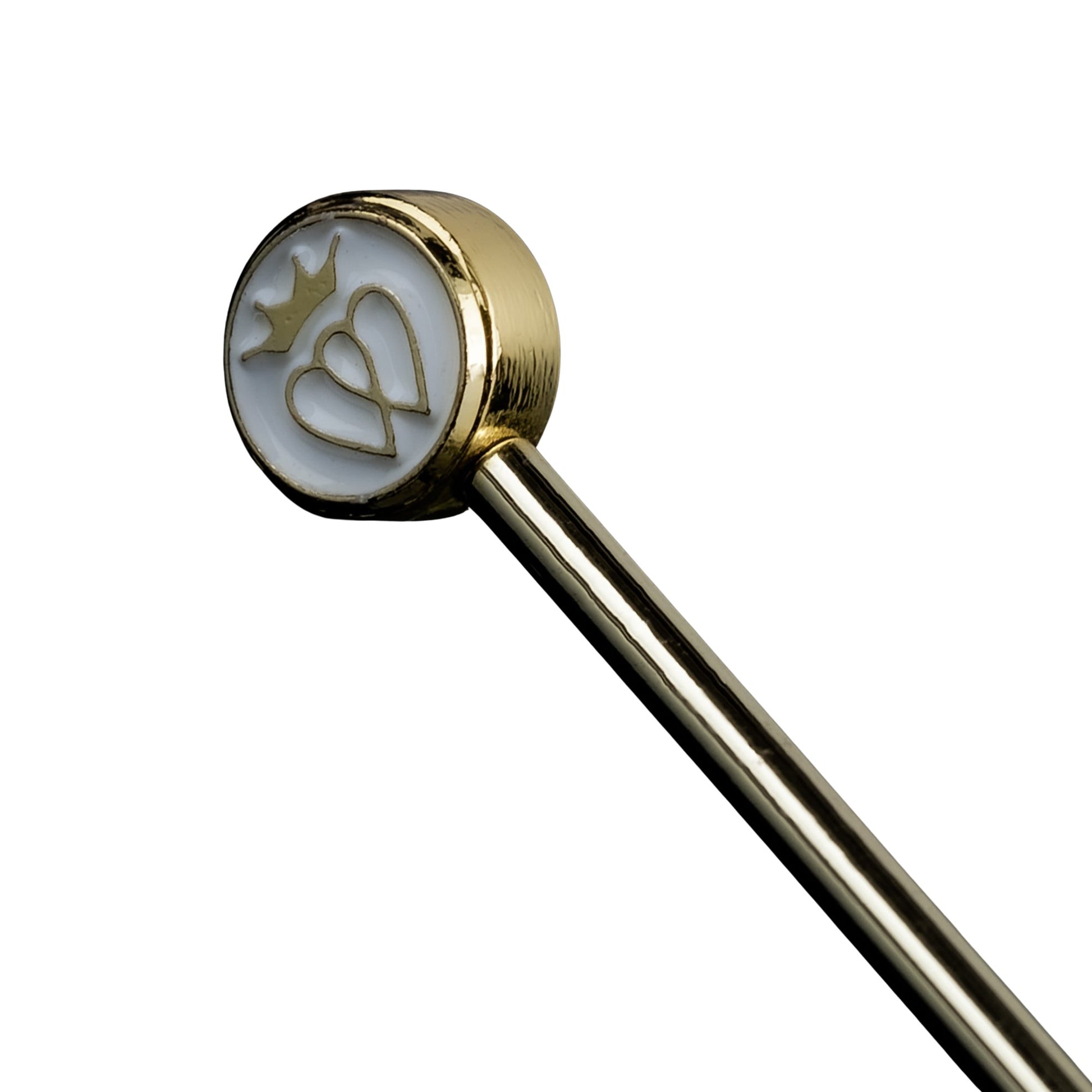 Prince of Scots Luckenbooth Logo 8-Pack XL-Cocktail Picks (Gold in Gift Box)-Barware-810032752941-GoldLogoPick-Prince of Scots