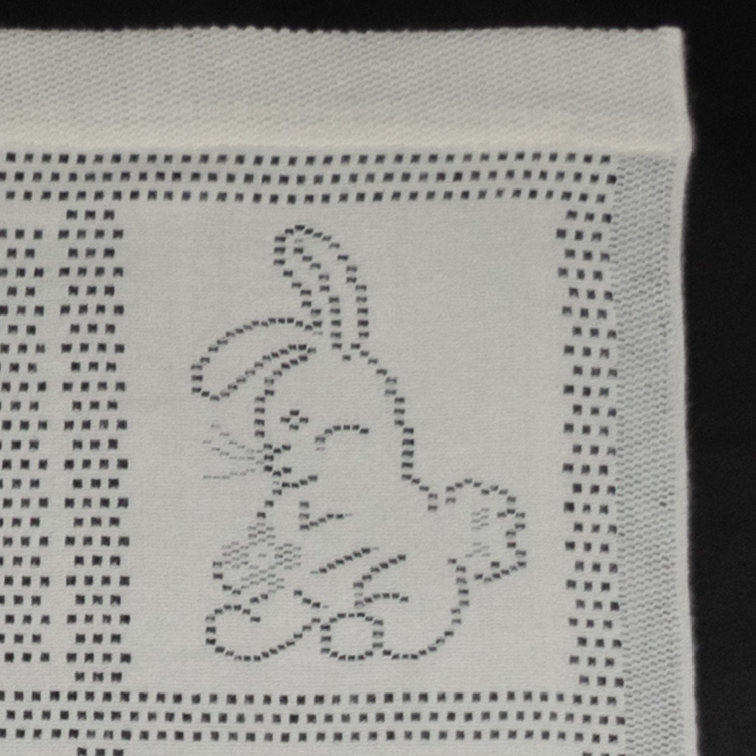 Southampton Home Lace Weave Bunny Baby Blanket ~ Ivory ~-Gifts-00810032751272-{sku]-Prince of Scots