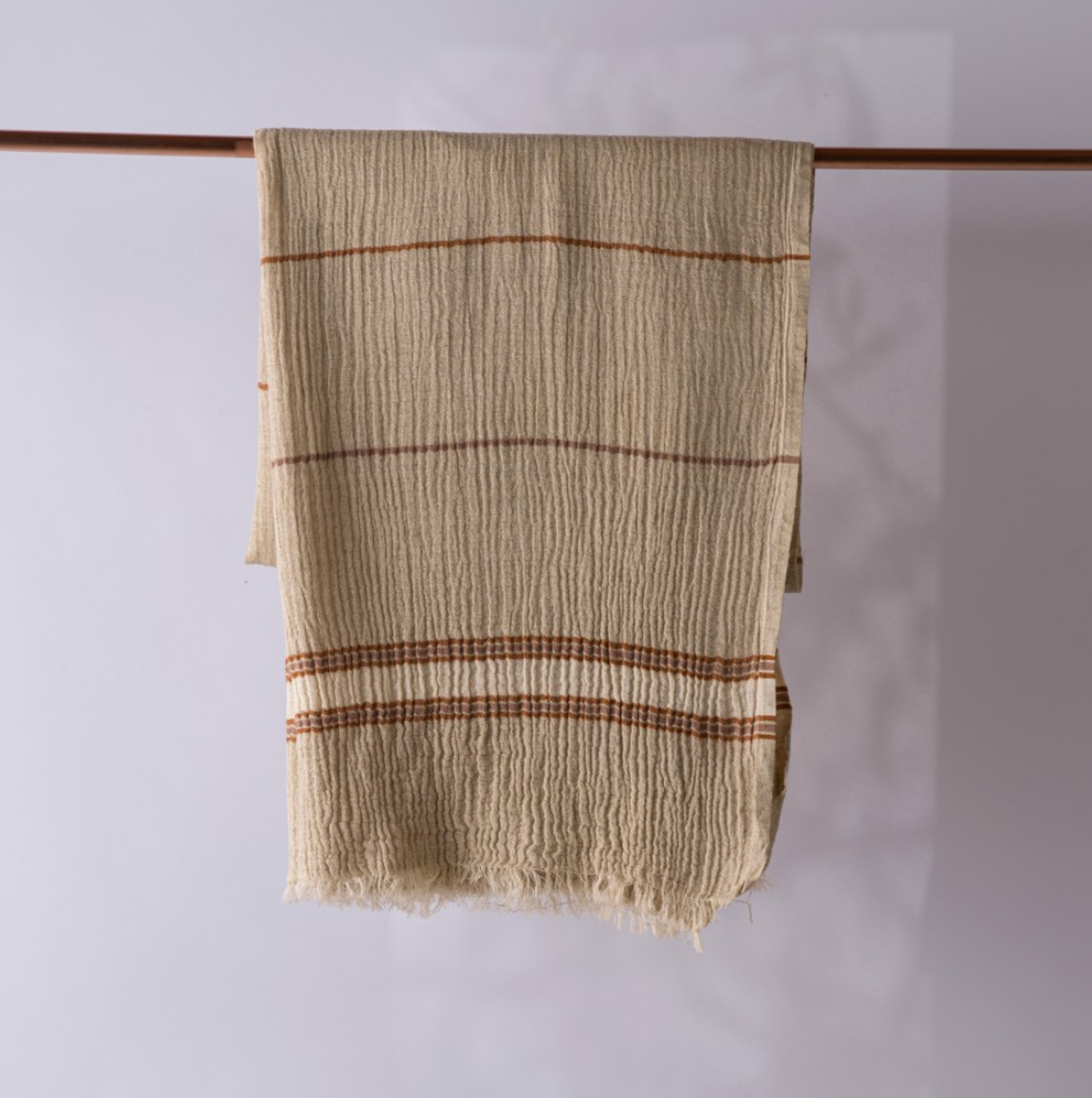 Hand loomed Muslin Linen Beach Towel - Thumbnail 5