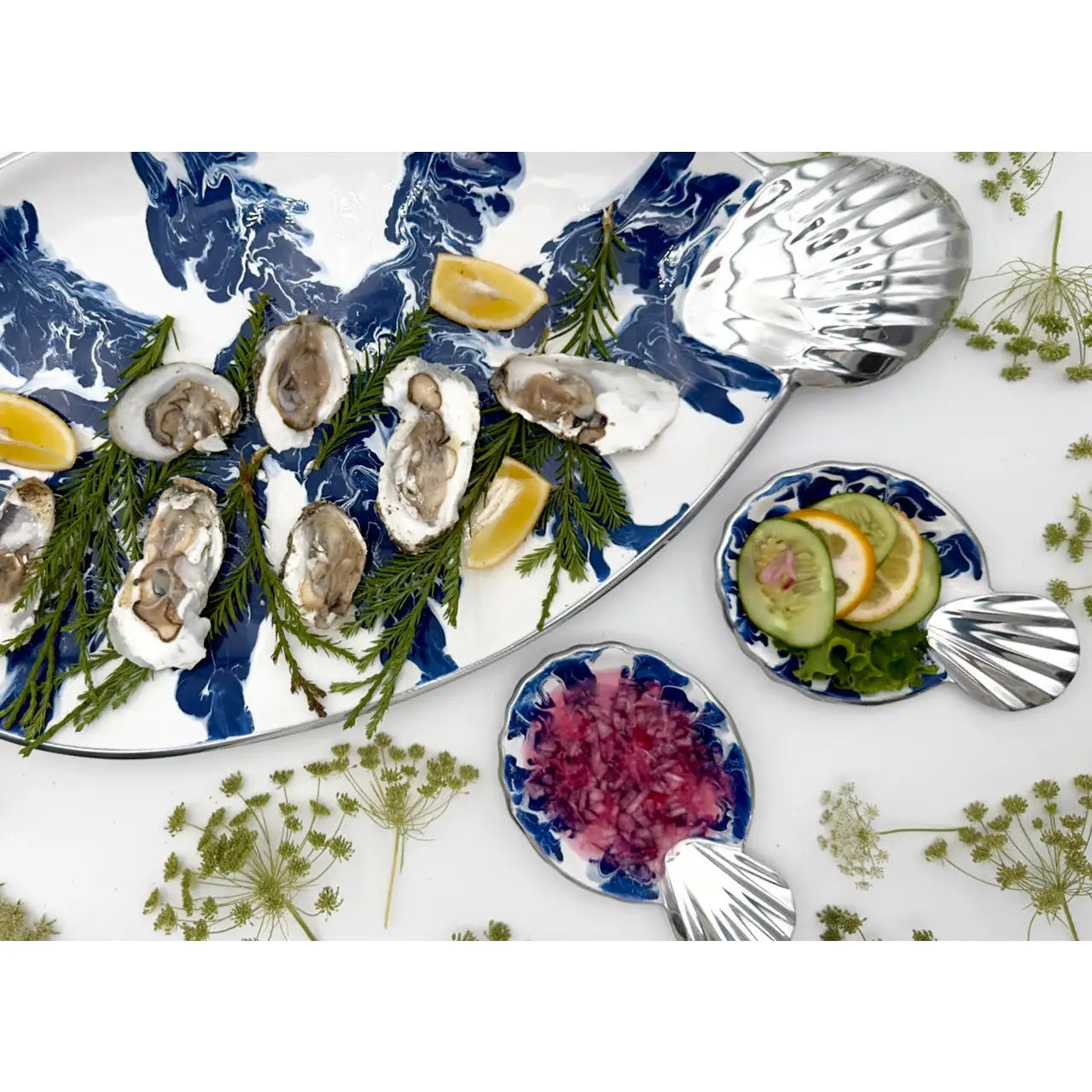 LA MAR Oval Serving Dish - Nima Oberoi Lunares 
