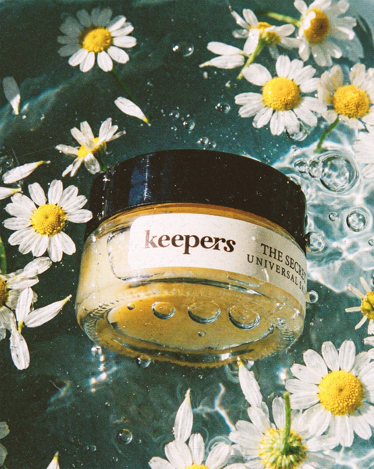 The Secret salve packaging detail