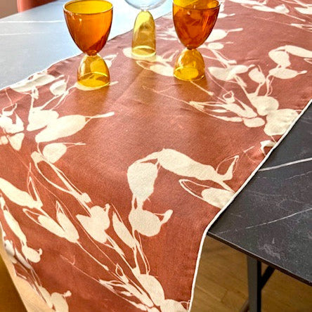 Porto Print in Clay Runner