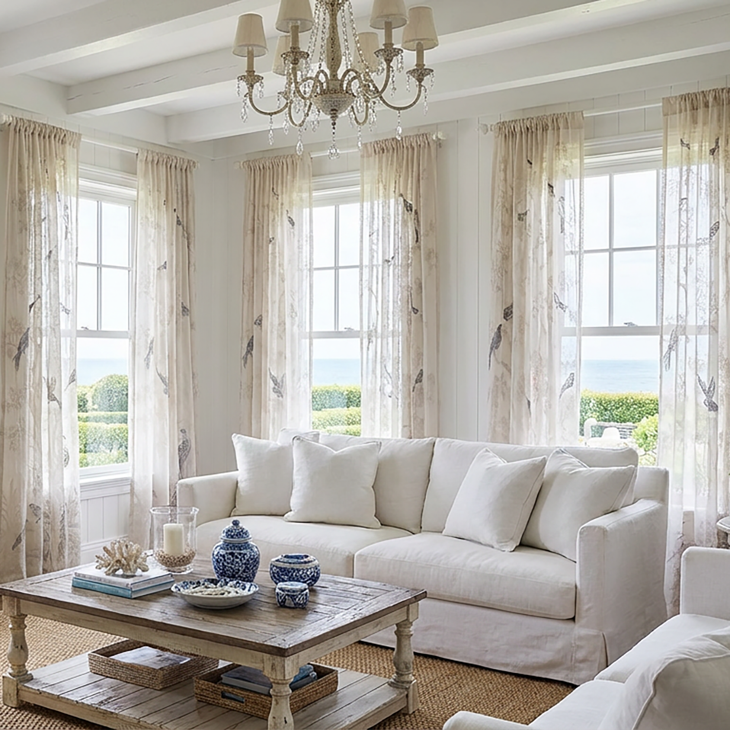 Premium Sheer Panels: The Paradiso Grey-Home Gifts-[bar code]-Prince of Scots
