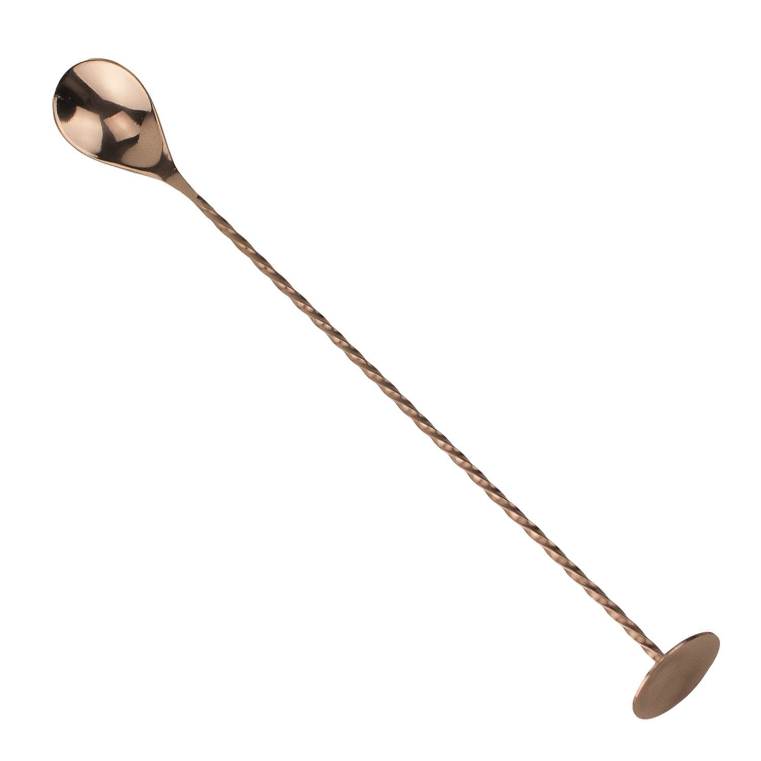 Prince of Scots Bar Spoon with Muddler ~ Copper-Barware-Prince of Scots-Prince of Scots