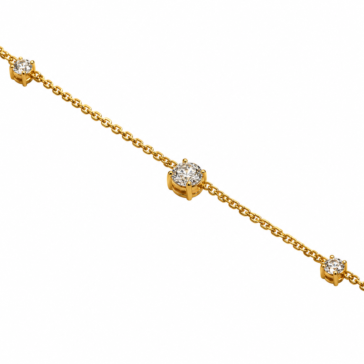 Circle Gem Bracelet