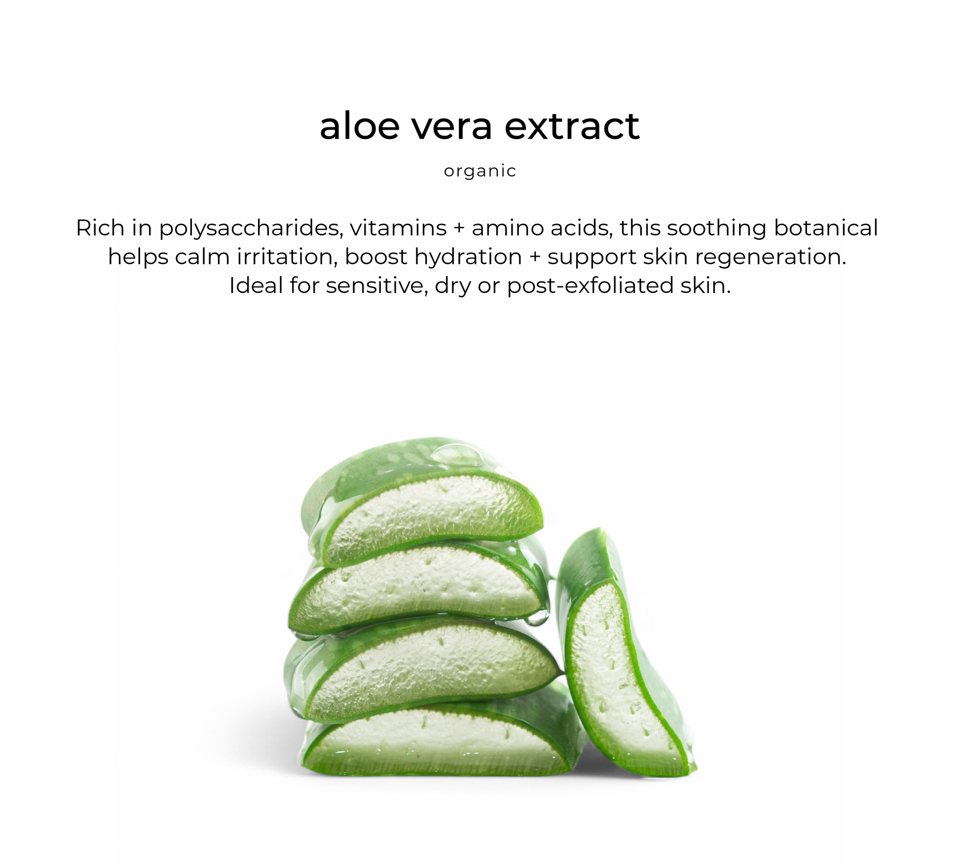 Aloe vera — key skincare ingredient