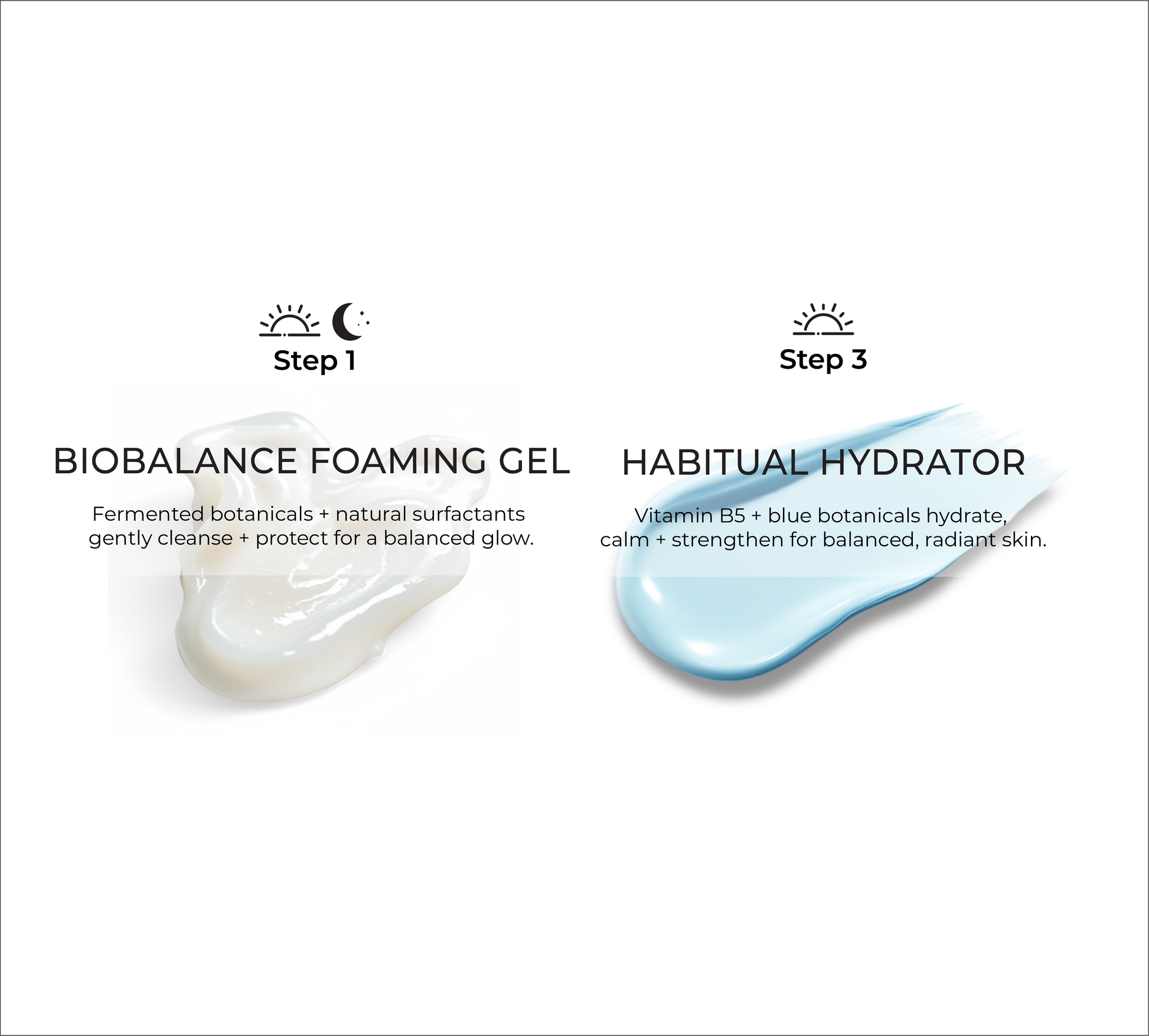 Basics cleanse + moisturize kit skincare routine guide