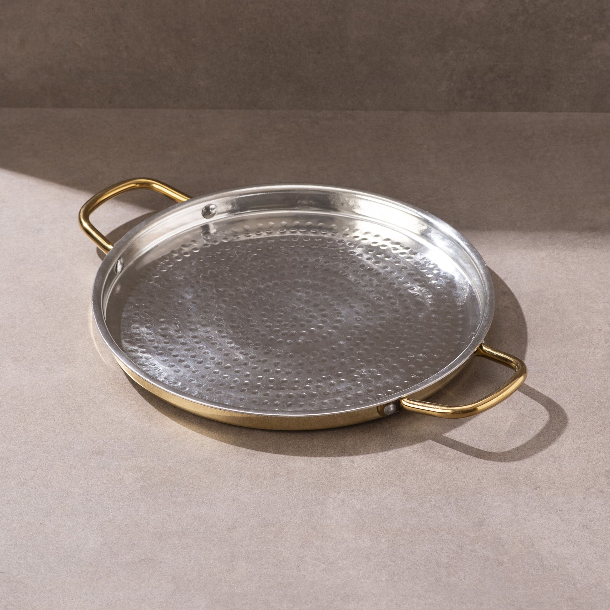 Brass Dosa Tawa with Insulated handles- All Purpose Pan P-TAL
