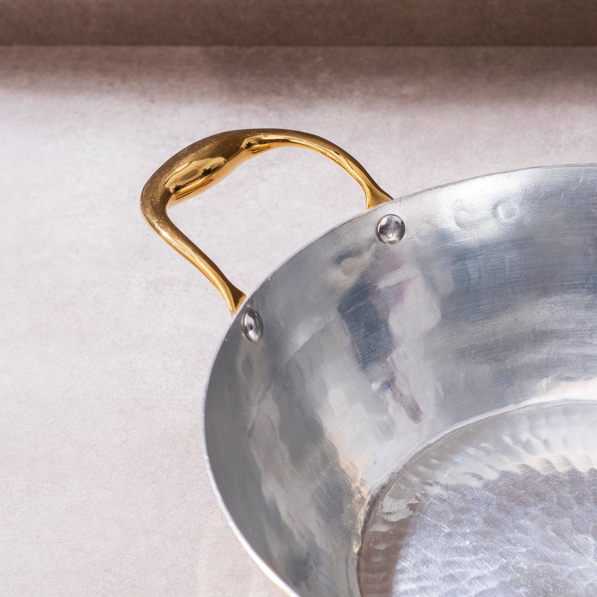 Brass Kadhai With Handle