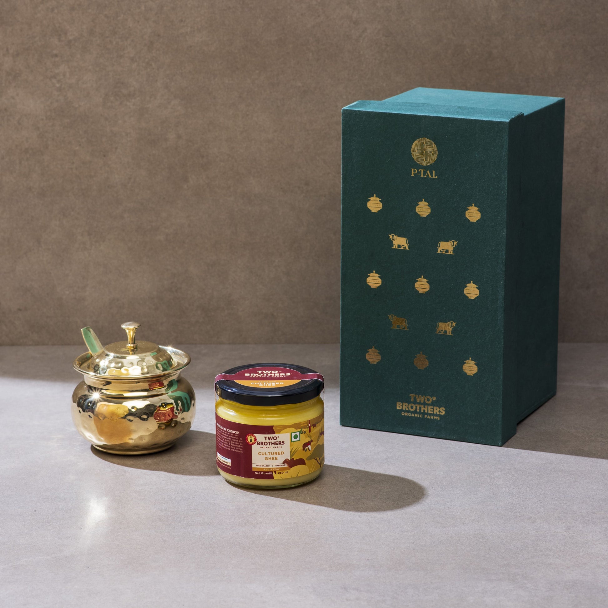 Ghee Pot and Ghee Gift Box