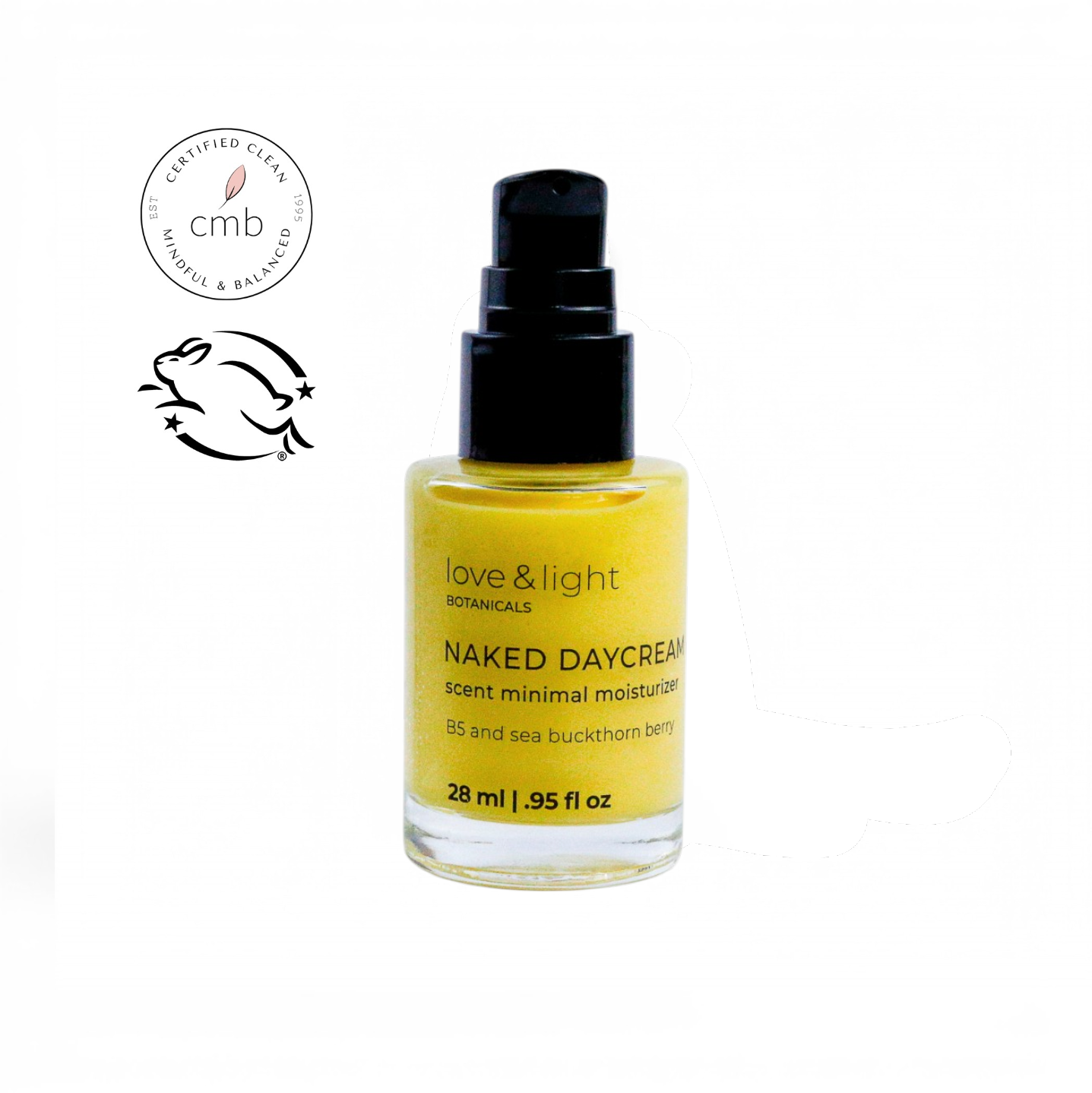 Naked daycream by Love & Light Botanicals