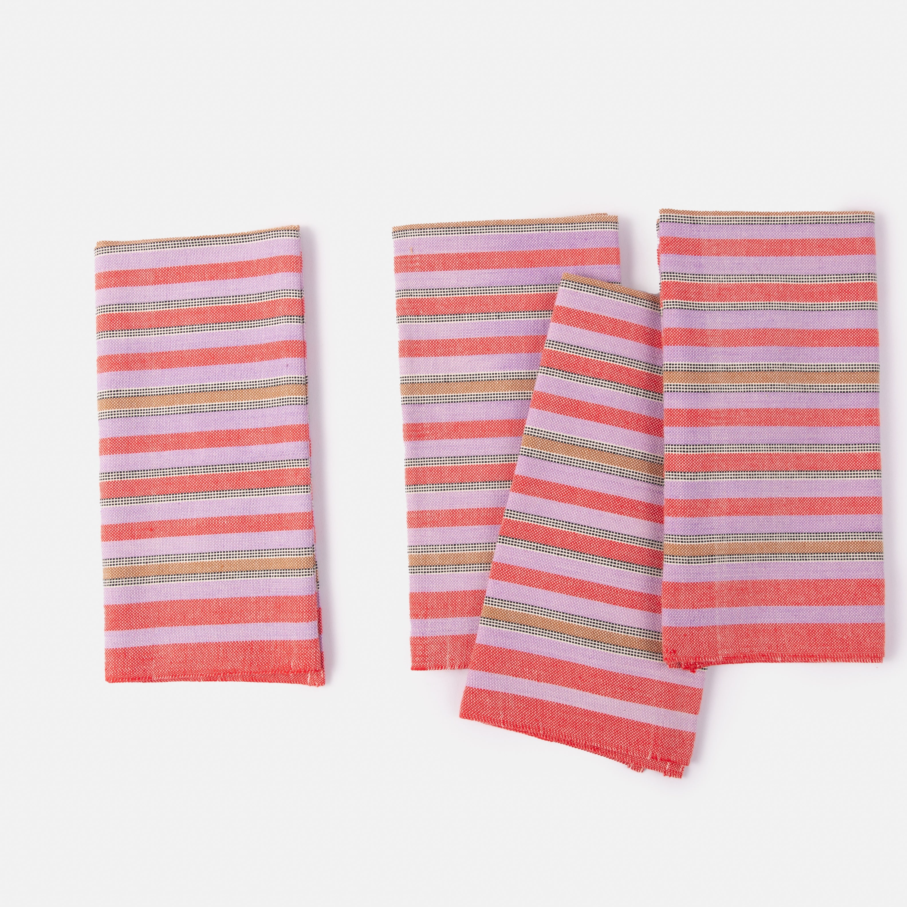 S/4 Handwoven Upendo Napkins - Thumbnail 2