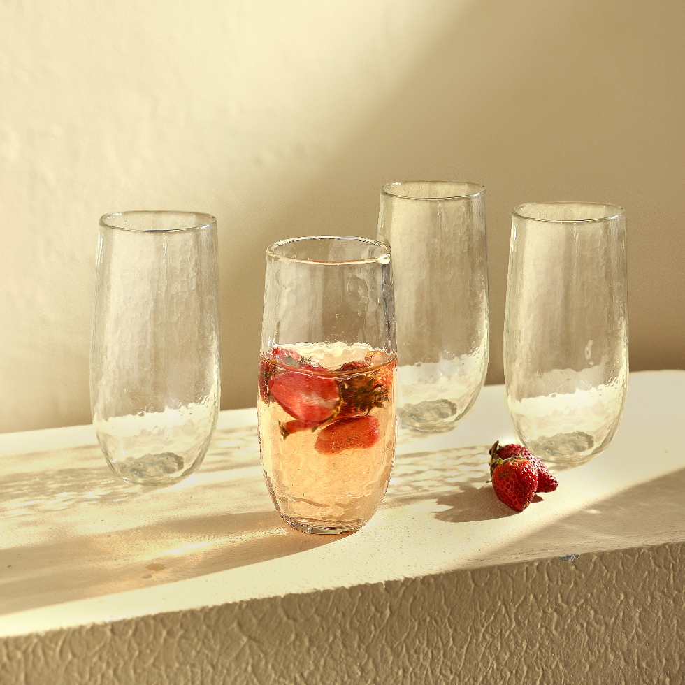 Large Glasses Set of 4