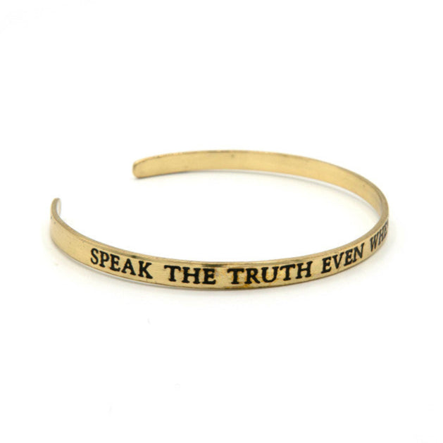 Speak the truth Cuff | Fair Anita