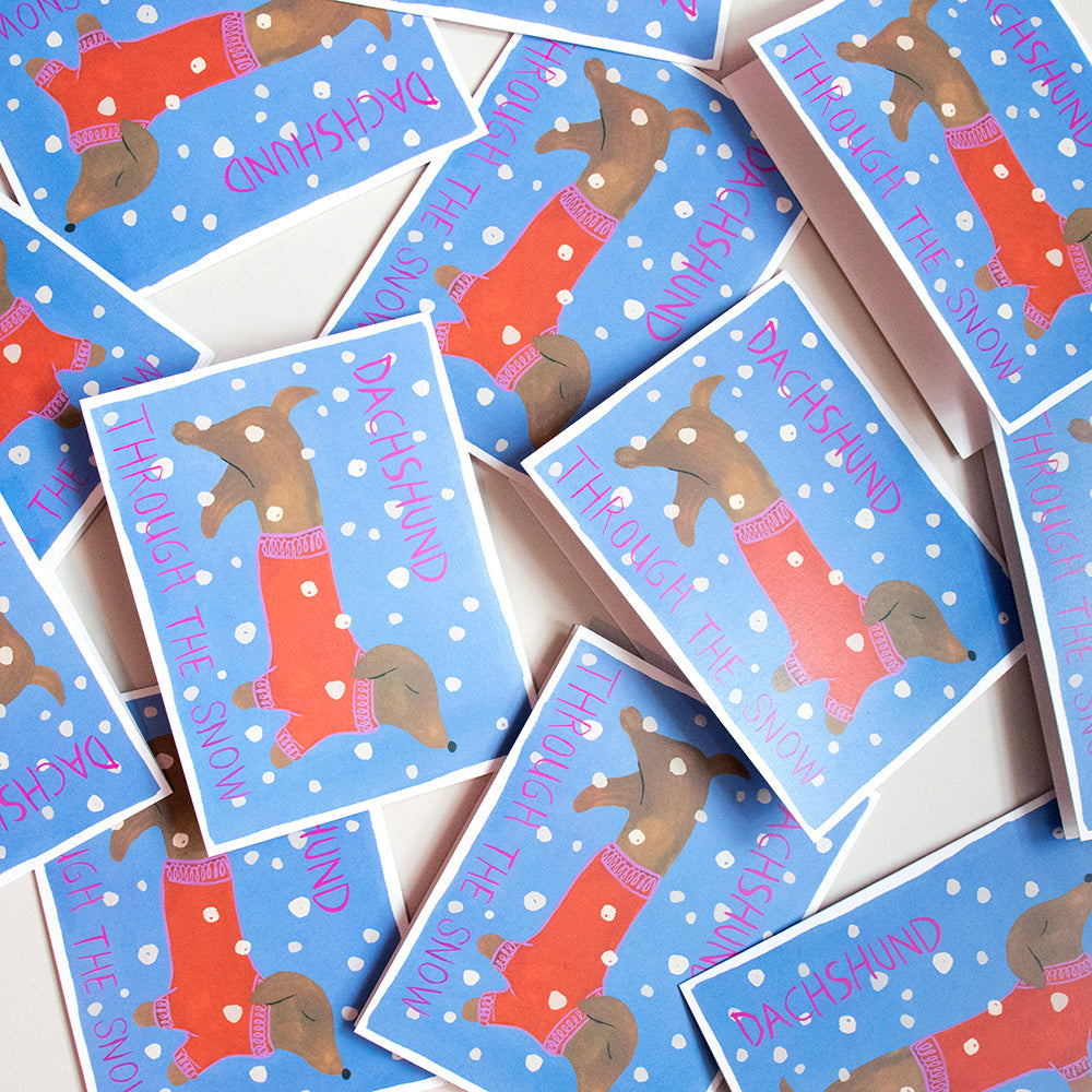 Dog Holiday Cards 12- pack - Supra Endura