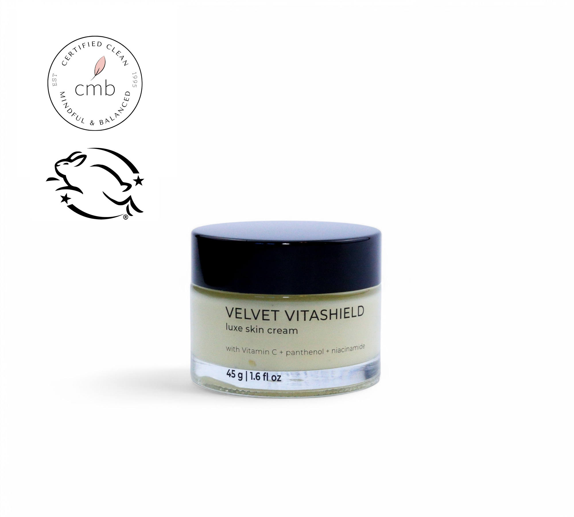Velvet vitashield luxe skin cream by Love & Light Botanicals