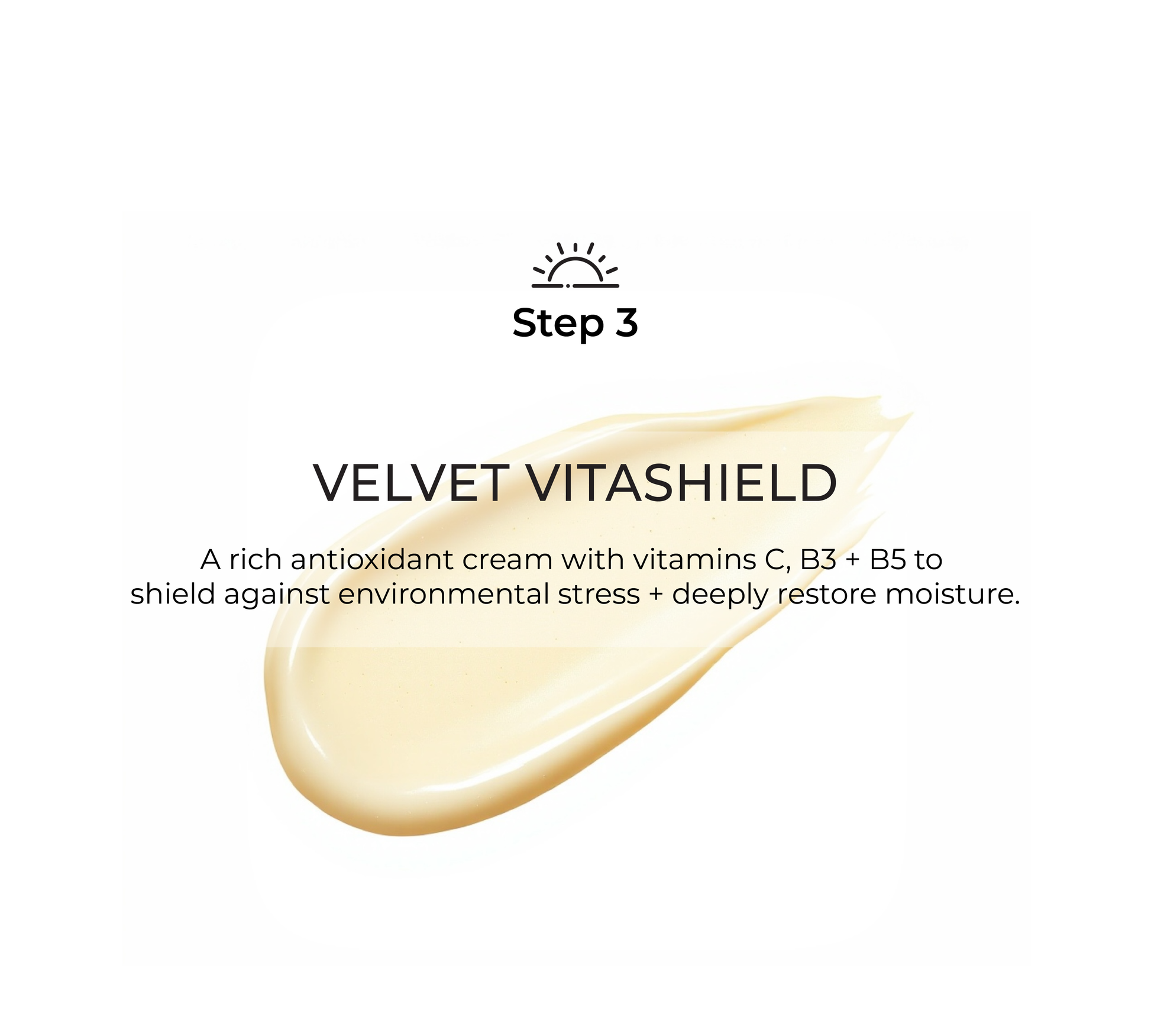Velvet vitashield skincare routine guide
