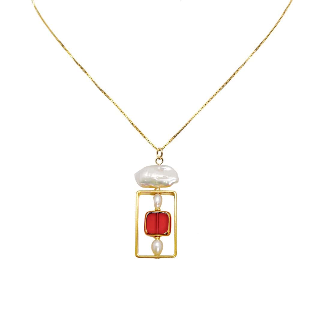Art 2311N x Pearls Chain Necklace