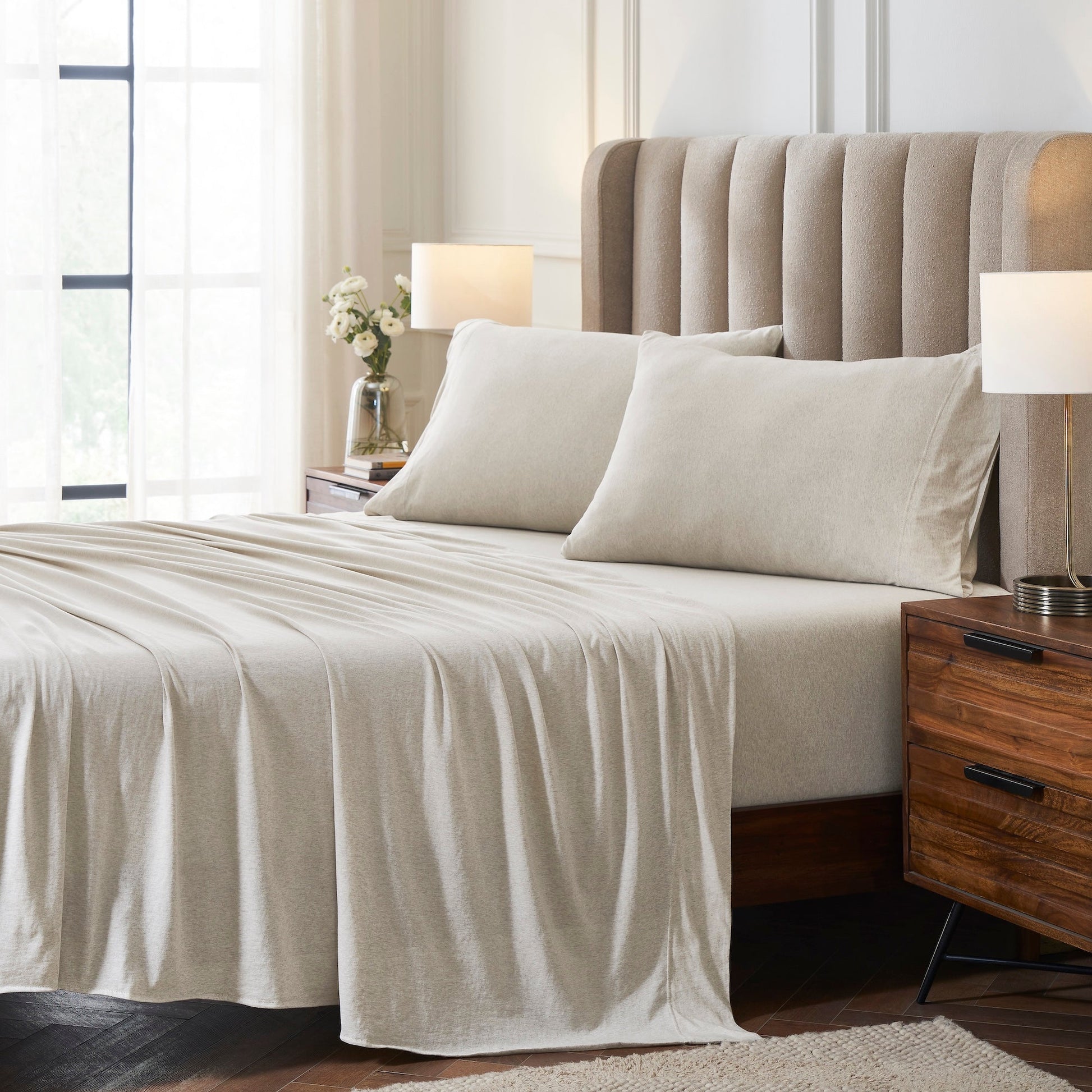 KSS-527-7880_1|Soft, breathable 100% cotton sheets. Premium quality bedding for ultimate comfort and restful sleep in any season.
